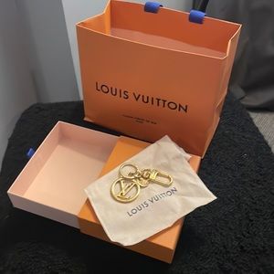 LV Circle Bag Charm & Key Holder